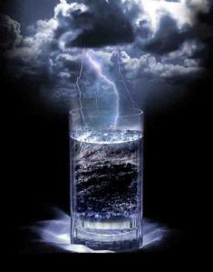 Tempestade em copo d'água.